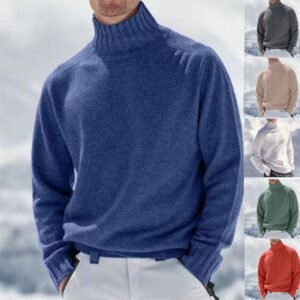 Legacy Men's High Collar Knitted Sweater