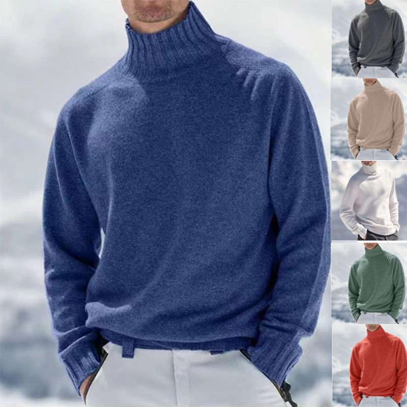 Legacy Men's High Collar Knitted Sweater