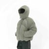 Helmet Armor Split Down Jacket