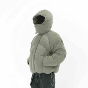 Helmet Armor Split Down Jacket